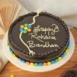 Gem Chocolate Rakhi Cake in Asansol